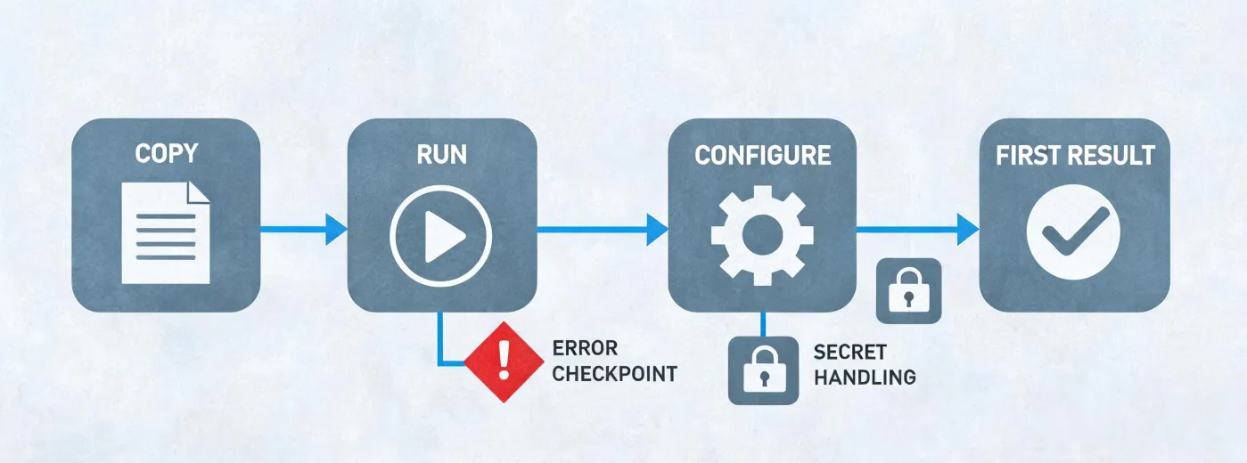 Installation support workflow map