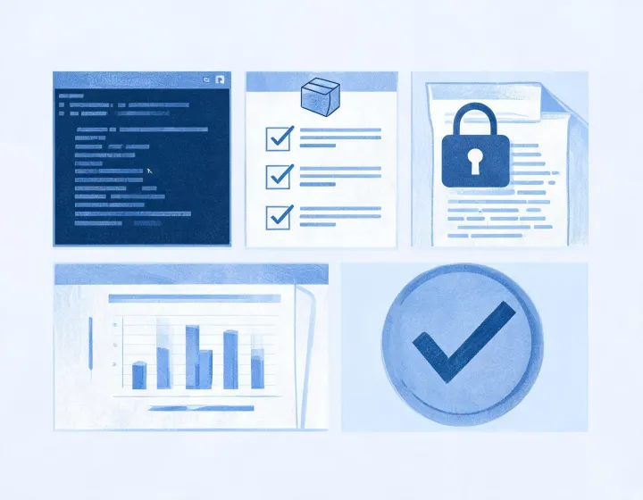 Terminal installation and credential review